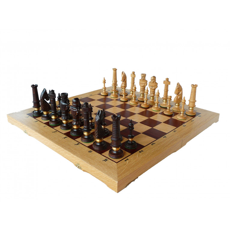 Összecsukható fa sakk 490*490 PL95